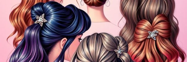 Fryzury z klamrą – trendy, inspiracje i jak je wykonać?